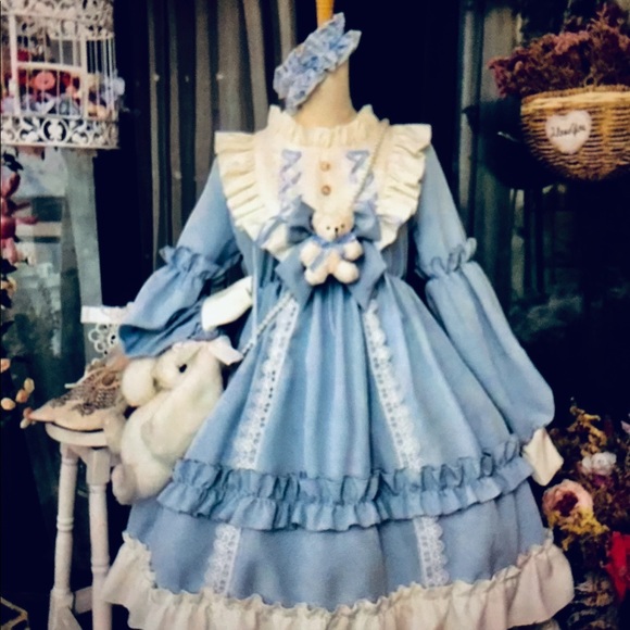 NEW Sweet Harajuku Lolita Dress - Picture 15 of 15